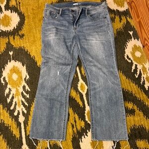 Women's Flare Ankle Blue Jeans